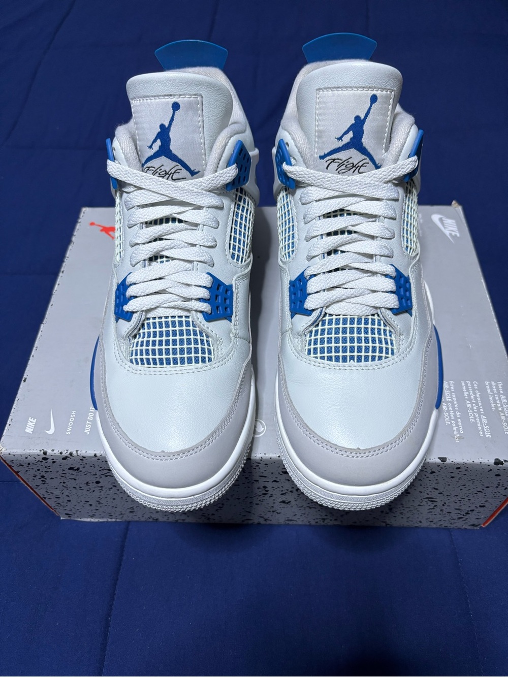 Jordan 4 Retro Military Blue 2024 Size 9